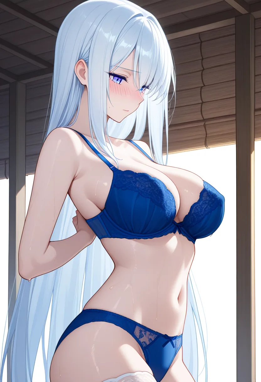 Story 83: After Skating — panel 7 — bra removal