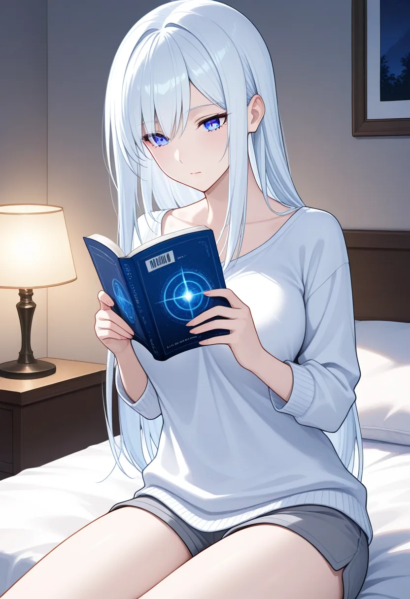 Story 89: Bedtime Reading — panel 1 — bedtime reading